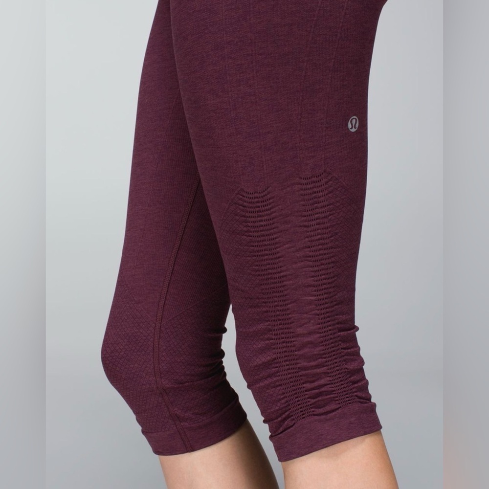 Lululemon Purple Capri Leggings